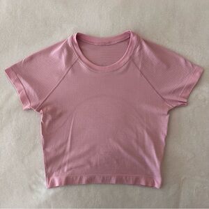 Lululemon Swiftly Tech Cropped Shirt